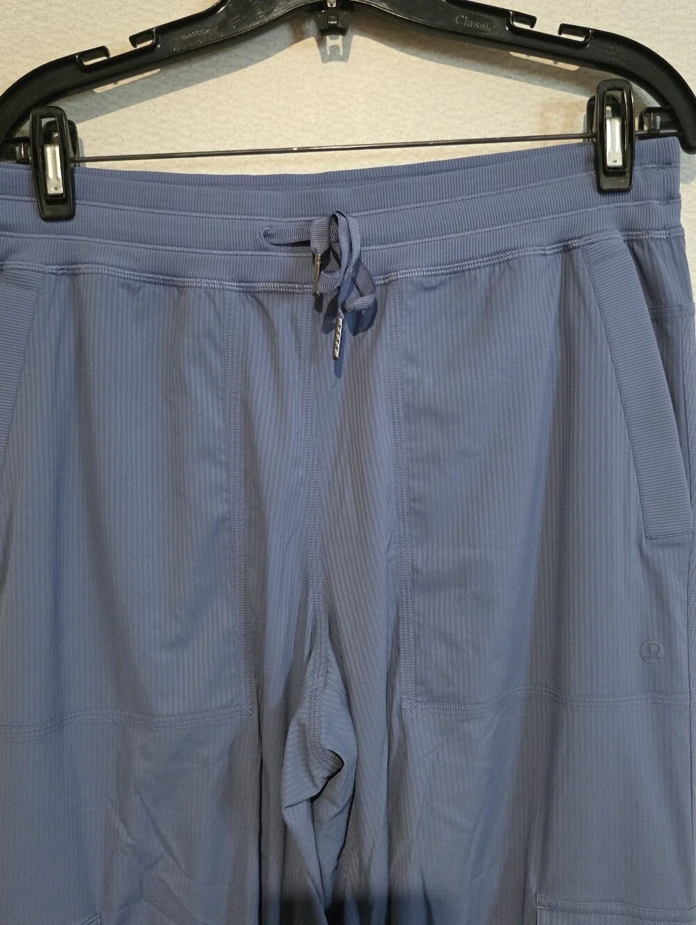 Lululemon Dance Studio Relaxed Fit Mid Rise Cargo Pant Oasis Blue Medium